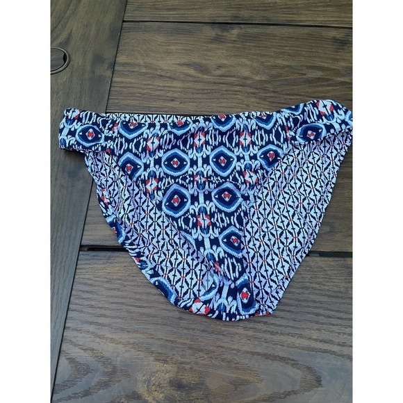 Tommy Bahama women’s Island Cays Ikat Reversible Hipster Bikini Bottoms Large - Picture 4 of 9